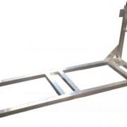 Transportwagen voor podiumdelen