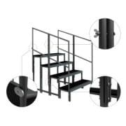 Leuning voor Stagedeck GT podiumtrap - Afbeelding 2