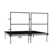Leuning 200 cm voor Stagedeck GT - Afbeelding 2