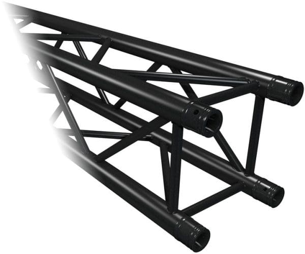 Truss vierkant 50 cm zwart