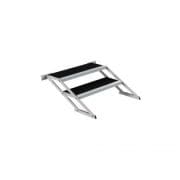 Podiumtrap verstelbaar 40-60 cm 2-tredes voor Stagedeck GT