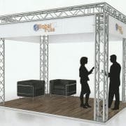 Beursstand 400 x 300 x 300 cm