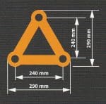 Beursstand  520 x 520 x 300 cm - Afbeelding 2