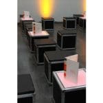 Flightcase 3-zits zitblok - Afbeelding 2