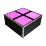 Flightcase tafelblok met plexiglas - Afbeelding 3