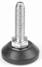 Stelvoet draaibaar  Ø55x22M12x50 binnen 6 kant