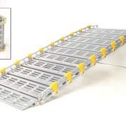 Oprijplaat "Roll-A-Ramp" oprolbaar 91 cm 259 cm lang