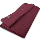 Theatergordijn Bordeaux B500 X H300