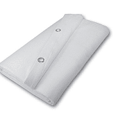 Theatergordijn Wit B300 X H500