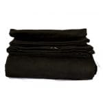 Theatergordijn / Backdrop Akoestisch B1000 x H300 cm 600 gr Zwart - Afbeelding 2