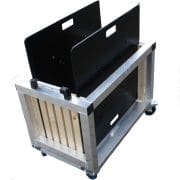 Transportkar incl.4 stalen bodemplaten 74 x 74 cm