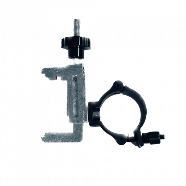 De Wentex SET Frame - Module Clamp Half Coupler klemt twee Wentex SET Frame Modules stevig aan elkaar en bevestigt ze stevig aan buizen met een diameter van 48 tot 51 mm (standaard trussmaten). Dankzij de twee vleugelmoeren is er geen gereedschap nodig voor de montage.
