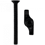 Wentex SET Frame Vleugelmoer M8 en Bout met Verzonken Kop - Afbeelding 2