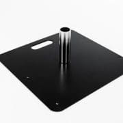 Montage connector voor bodemplaat-telescoopstang