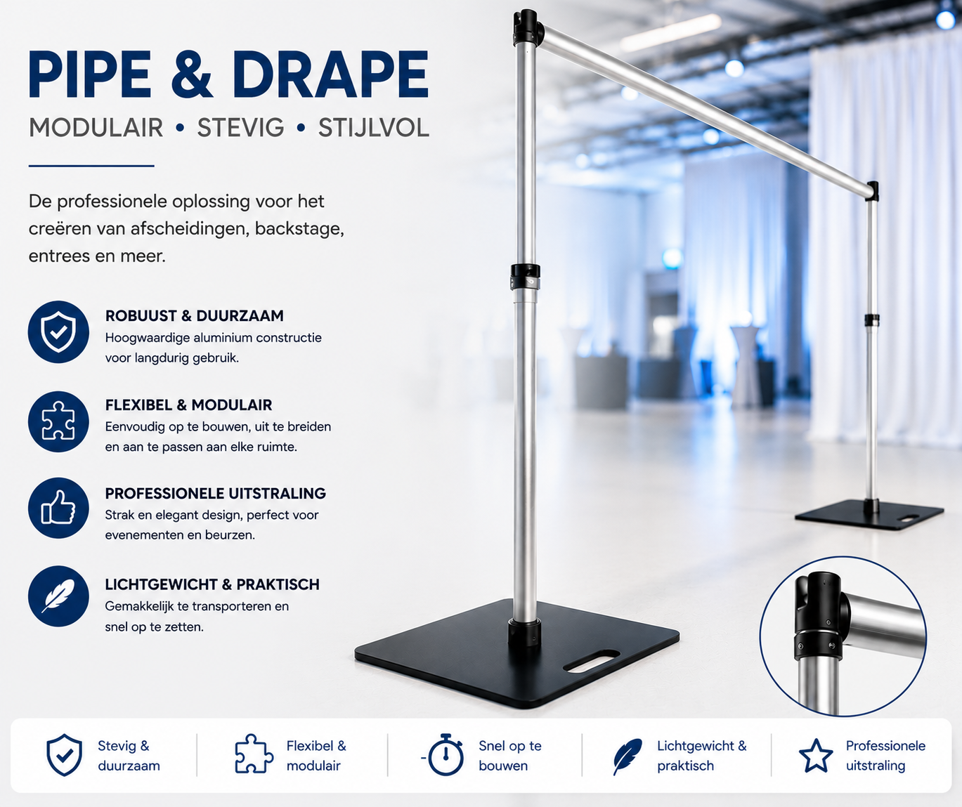 Pipe en Drape