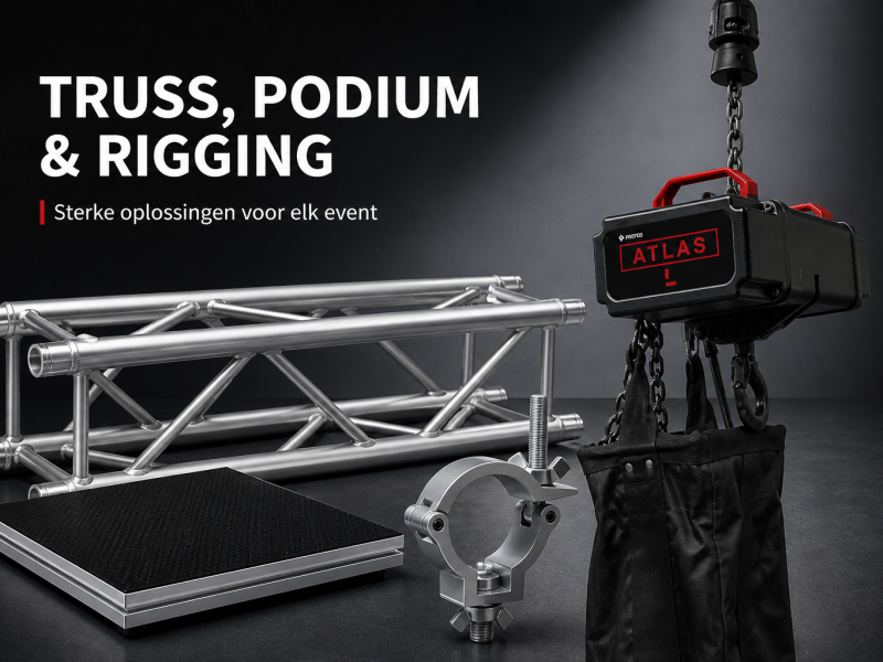Truss, Podium & Rigging