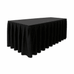 Podiumrok geplooid
