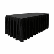 Podiumrok geplooid