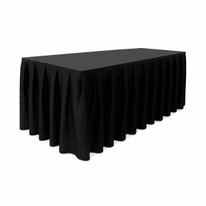 Podiumrok geplooid