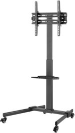 SHOWGEAR Flatscreen Trolley 7 voor 32" - 55", in hoogte verstelbaar en kantelbaar. - Afbeelding 2