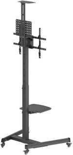 SHOWGEAR Flatscreen-trolley 9 voor schermen van 37" - 70" - Afbeelding 2