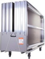 Admiral Stage Deck Dolly 2 meter, ongemonteerd, met 4 rolremmen - Afbeelding 2