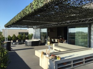 Terras overkapping